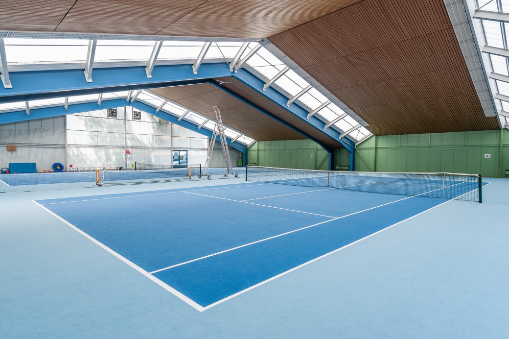 Tennishalle - STG Geroksruhe